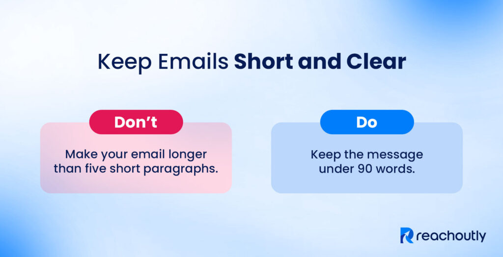 How to Write Cold Email? Concise Email Body